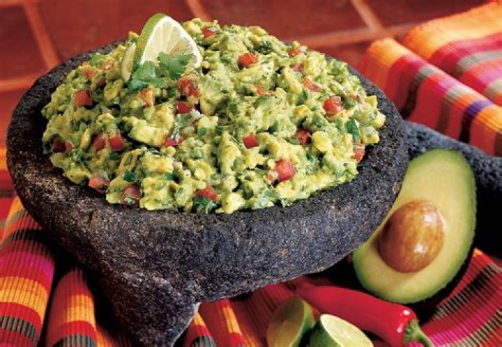 Avocados Guacamole Dish