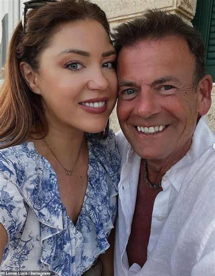Lorna with his husband