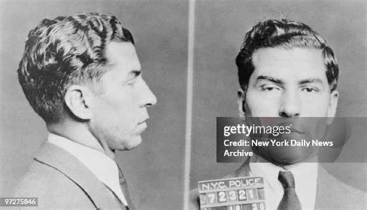 Lucky Luciano mugshot