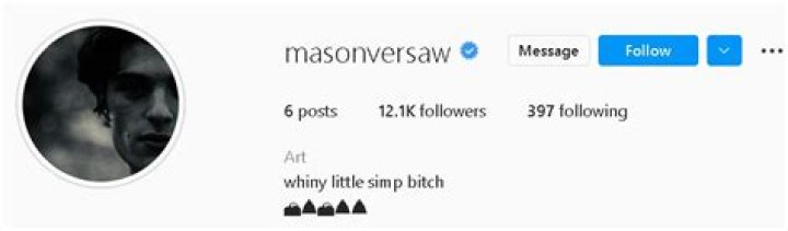 Mason Versaw IG handle