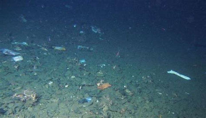 Plastic Mariana Trench