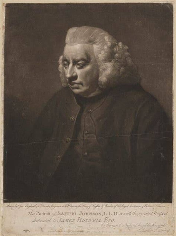 Samuel Johnson Portrait By John Opie